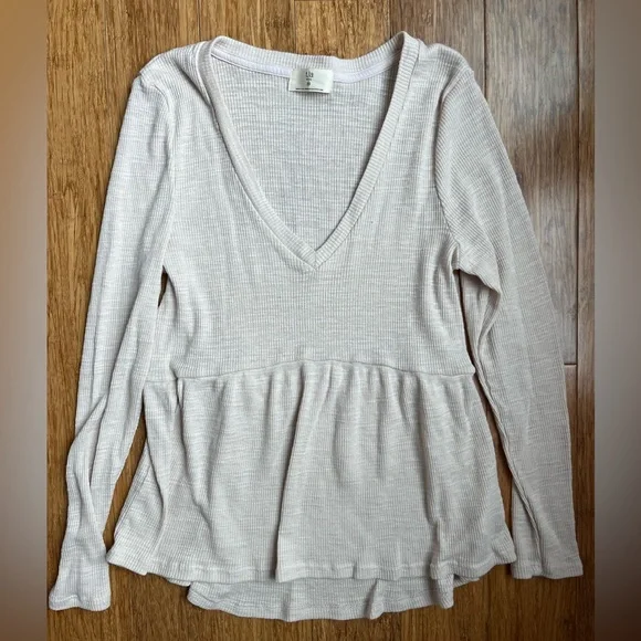 Anthropologie T.la Petite V-Neck Roll Cuff Basic T-Shirt bundle tie dye size XS - Picture 14 of 14